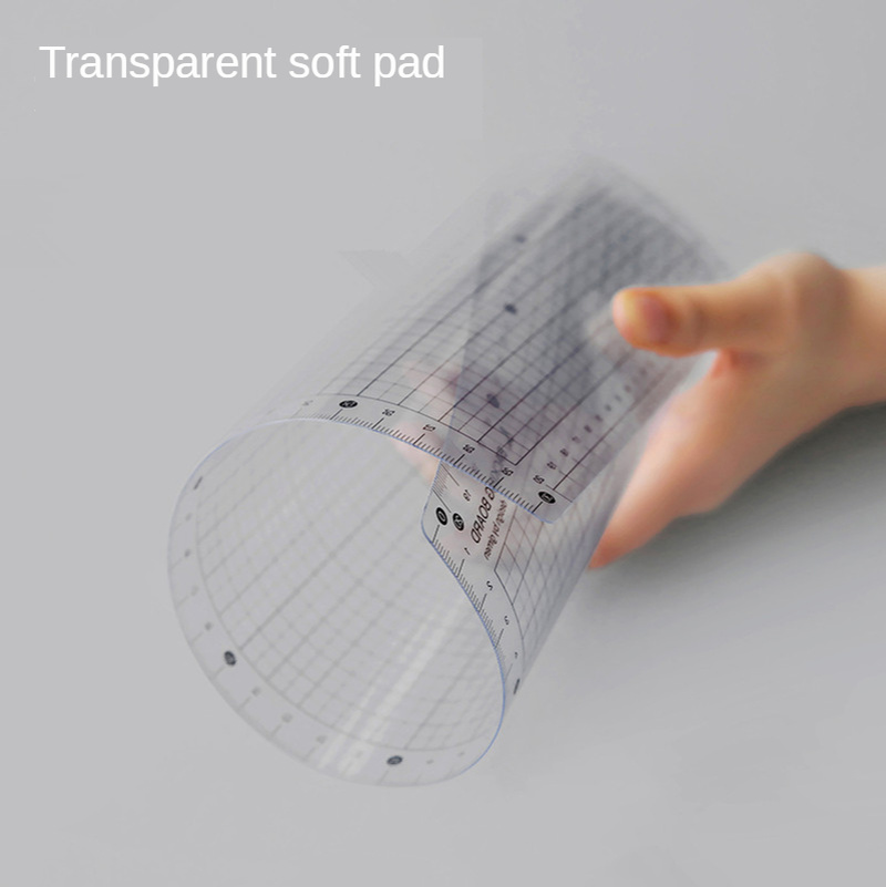 ไม้บรรทัดโปร่งใสBoard A4 B5นัก - Ruler Set Transparent บทวิจารณ์และราคา