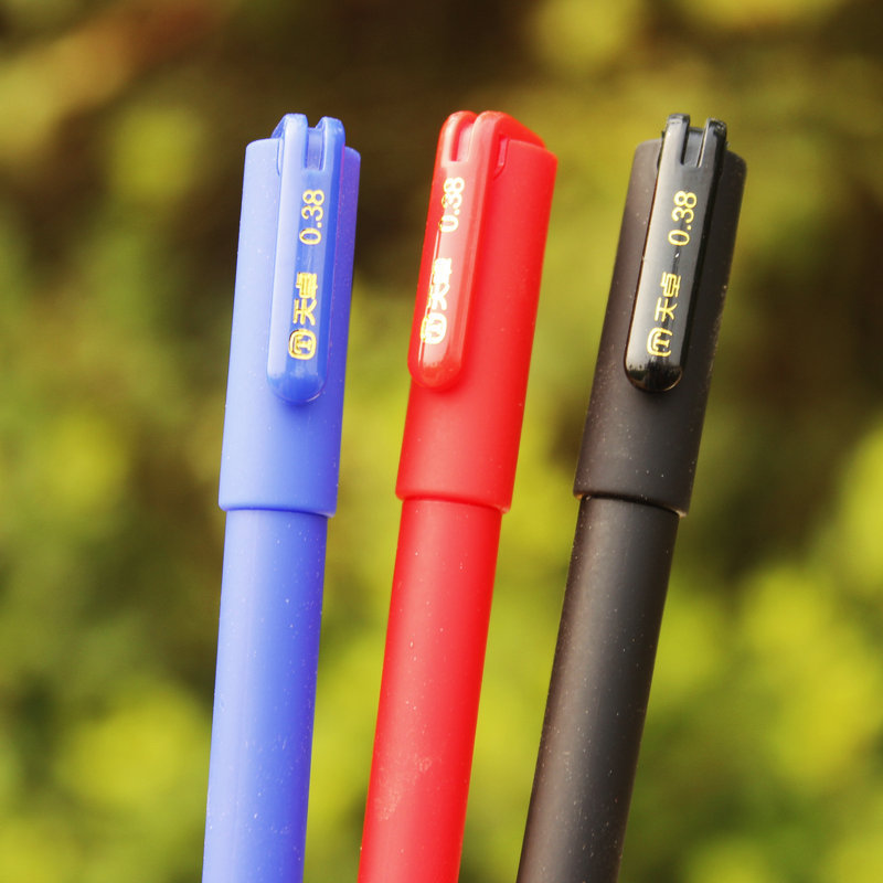 ปากกาเจลสีดํานักเรียนสอบเขียนเ - Office Stationery Supply Business บทวิจารณ์และราคา