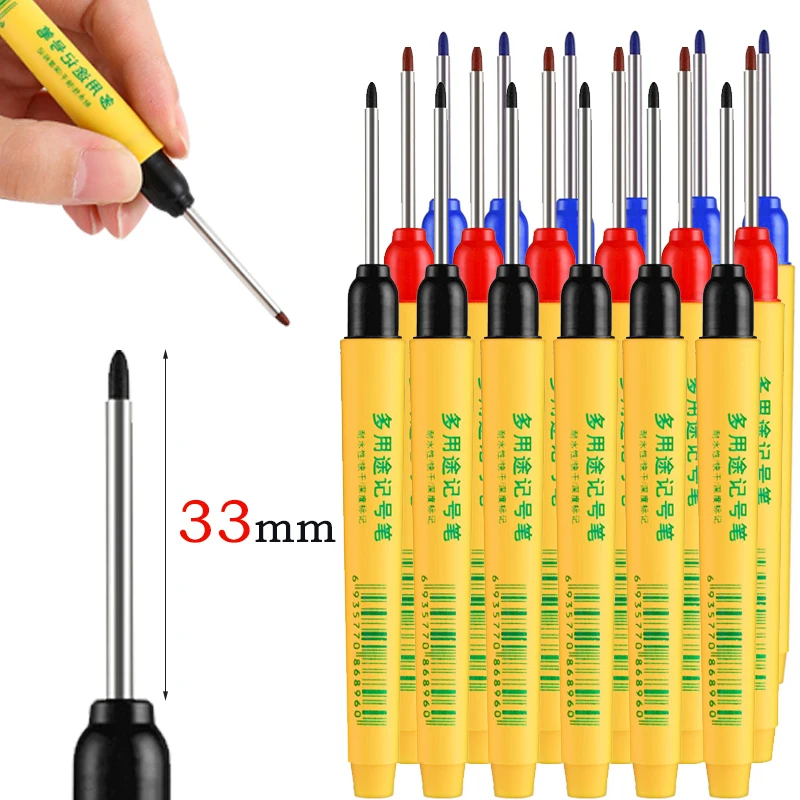 6 ชิ้น/ชุด ปากกาเขียนแบบหัวยาว - Whiteboard Marker Set บทวิจารณ์และราคา