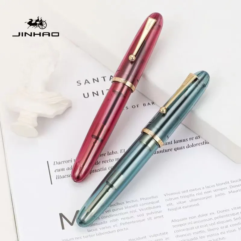 Jinhao 9019 Fountain ปากกาโปร่ - Office Stationery Supply Business บทวิจารณ์และราคา