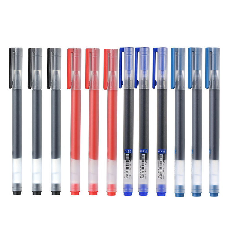 12/6 ชิ้น/ล็อตเจลปากกาหมึก 0.5 - Office Stationery Supply Business บทวิจารณ์และราคา