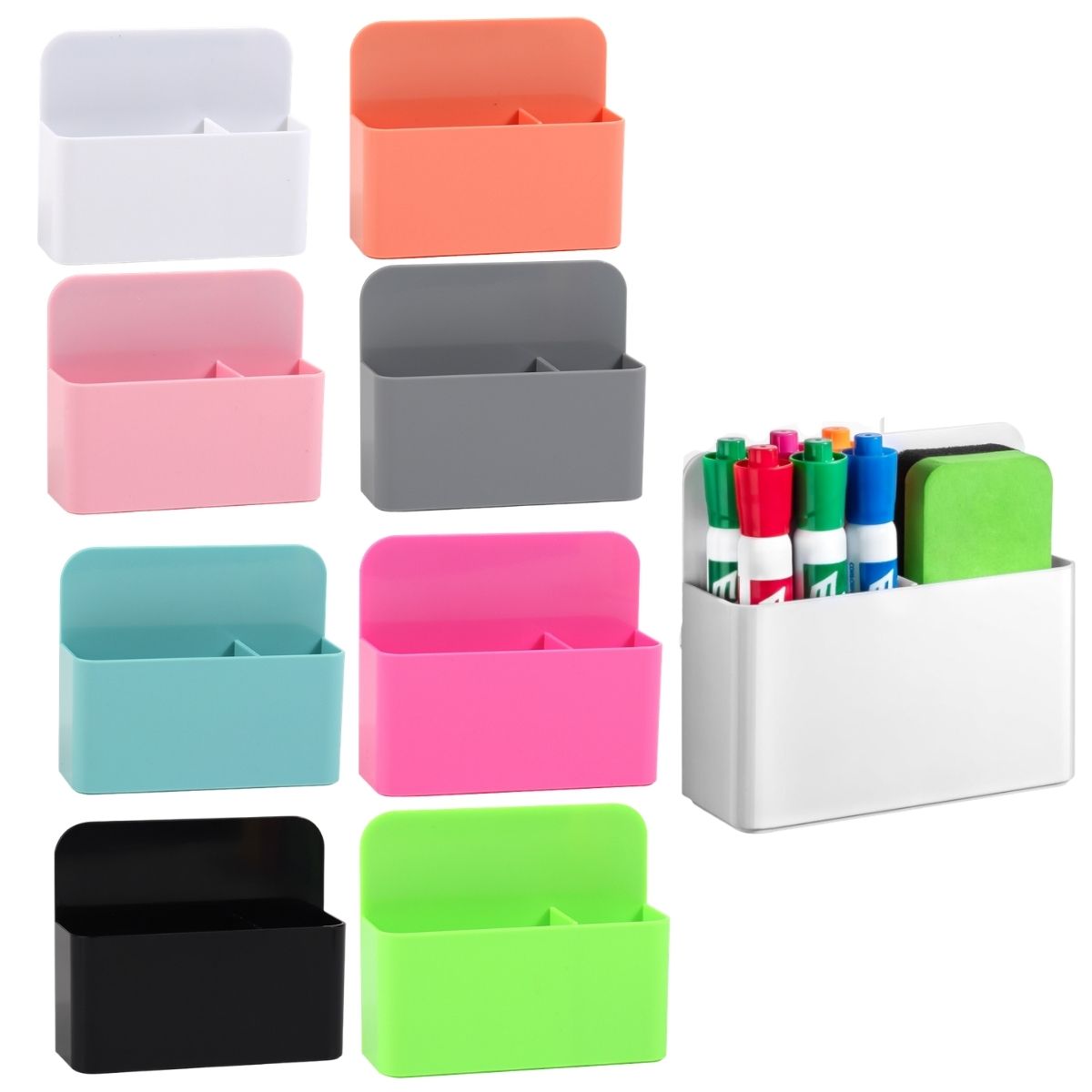 ที่ใส่ปากกาไวท์บอร์ดแม่เหล็ก 2 - Whiteboard Marker Set บทวิจารณ์และราคา